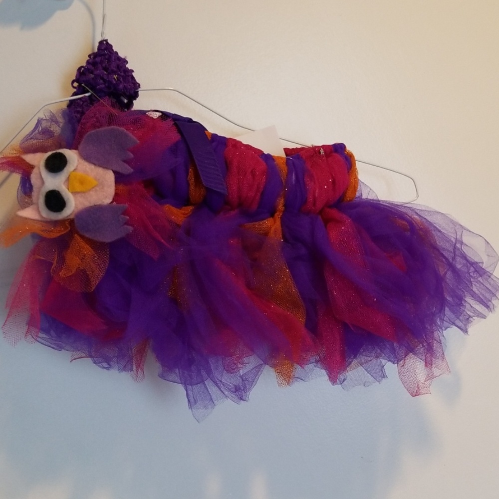 Baby tutu matching headband